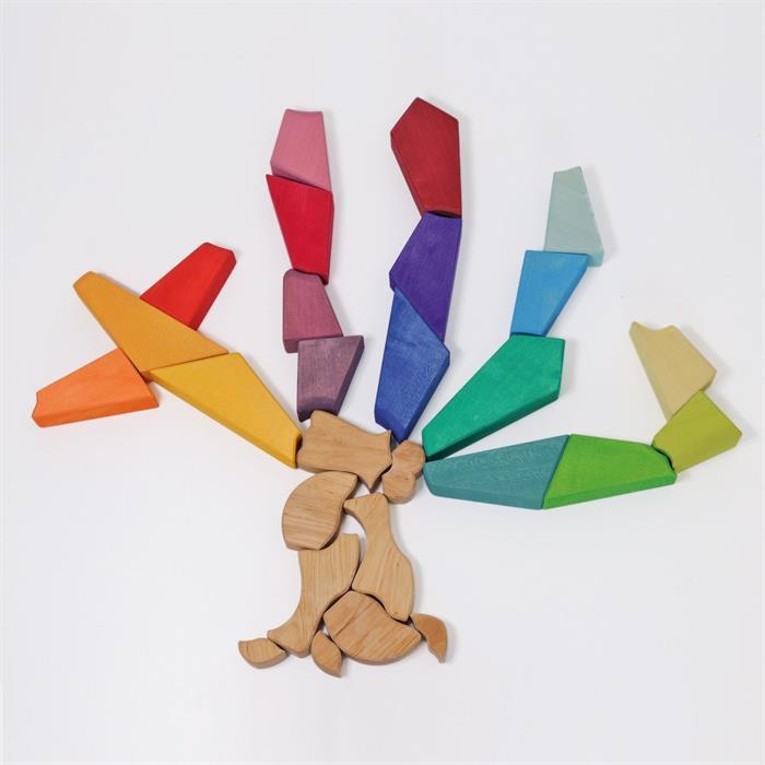 Produktbild Grimm's Bauspiel Regenbogenlöwe