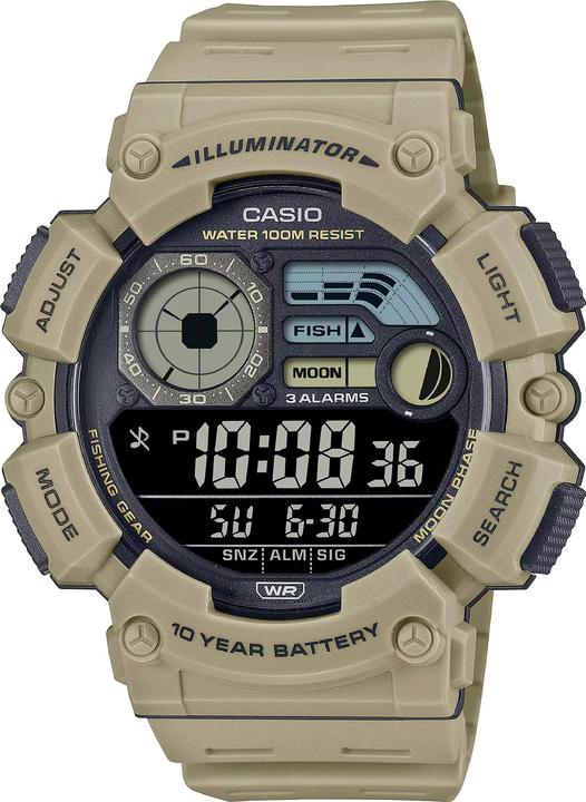 Immagine prodotto Casio WS-1500H-5BVEF (Orologio digitale, Orologio da polso analogico, 50 mm)