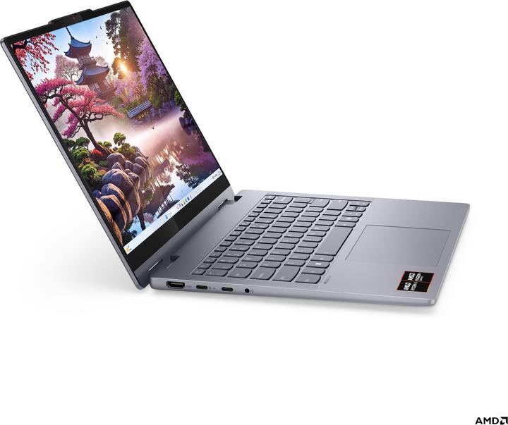 Image du produit Lenovo IdeaPad 5 2-in-1 14AKP10 Copilot+ PC AMD Ryzen AI 7 350 Hybrid (2-in-1) 35,6 cm (14") Touchsc (14", AMD Ryzen AI 7 350, 16 Go, 512 Go, DE)