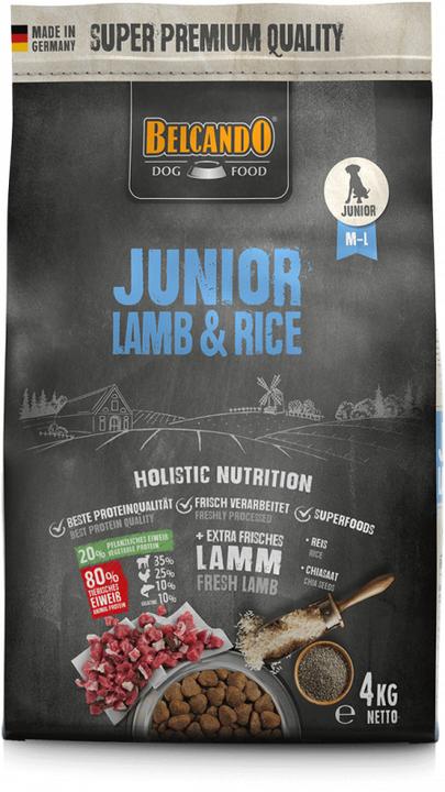 Actual product image Belcando Junior Lamb & Rice (Puppy + kitten, 4000 g)