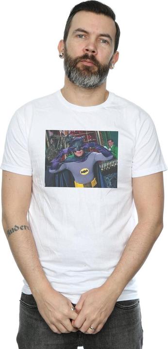 Actual product image Mens Batman TV Series Batdance Photo T-Shirt (L)