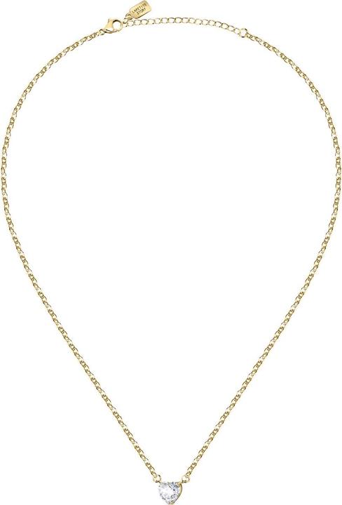 Produktbild La Petite Story Love Heart Halskette (Edelstahl, Edelstahl/Edelstahl, 40 - 45 cm)