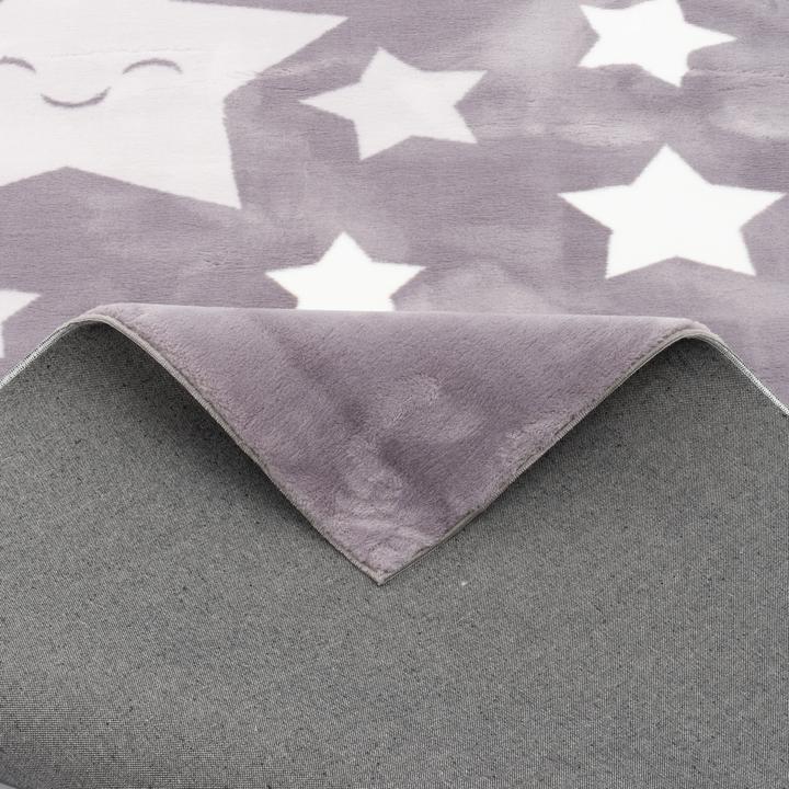 Image du produit Pergamon Super Soft Fellteppich Pearl Kids Sterne (120 x 170 cm)