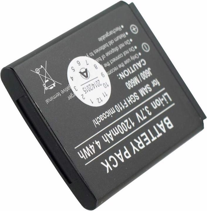 Actual product image Samsung Battery SGH-J600, AB483640BECSTD