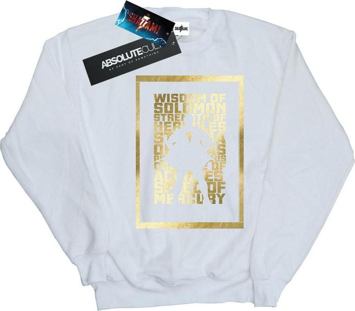 Produktbild Shazam Gold Text Sweatshirt (S)