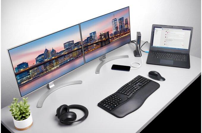 Actual product image Kensington Docking Station SD4849p USB-C Dock Triple PD100 (USB-C, 1 Ports)