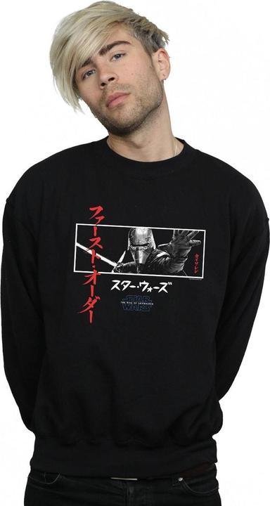 Produktbild Star Wars The Rise Of Skywalker Kylo Ren Katakana Art Stripe Sweatshirt (S)