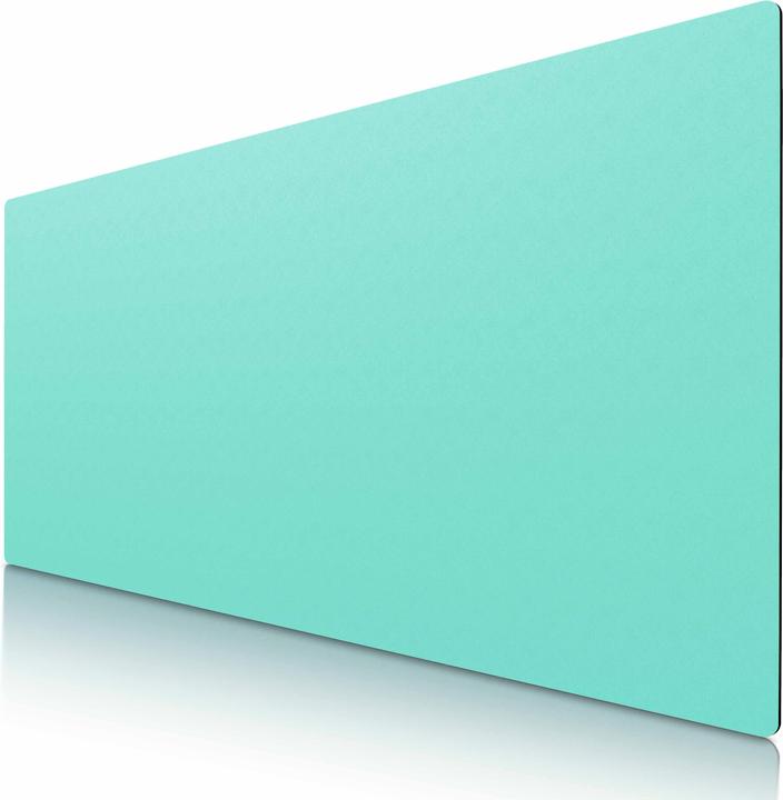 Produktbild CSL Mauspad, Mausmatte XXL, Elegante Leder Optik, Schreibtischunterlage 900 x 400 mm, mintgrün (XXL)