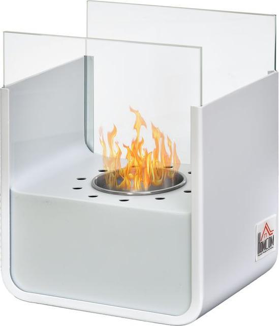 Produktbild Swisshandel24 Biokamin Ethanol-Kamin Bio-Ethanol-Brenner 0,4L Brenndauer kein Rauch Edelstahl 20 x 15 x 25 cm (20 x 15 x 25 cm)
