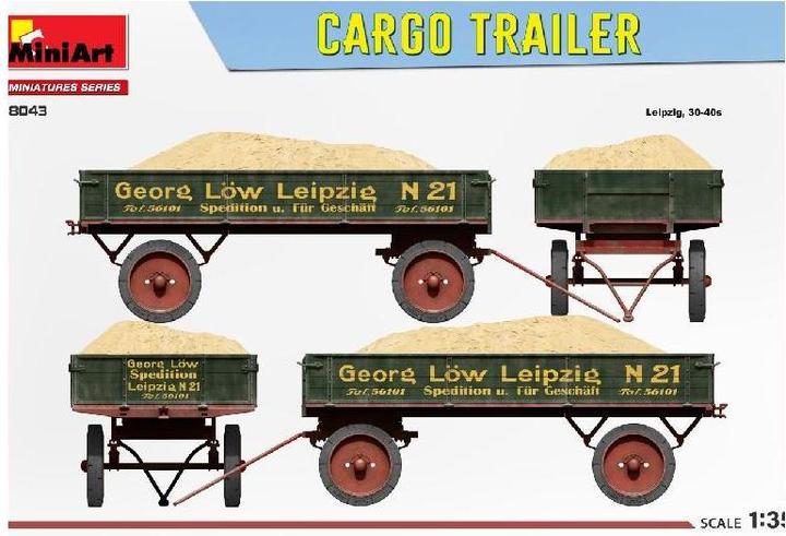 Actual product image 1:35 German Transport Trailer