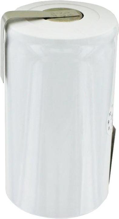 AccuCell Battery mono with soldering lug in Z-shape (1 pcs., 5000 mAh, Rechargeable battery)