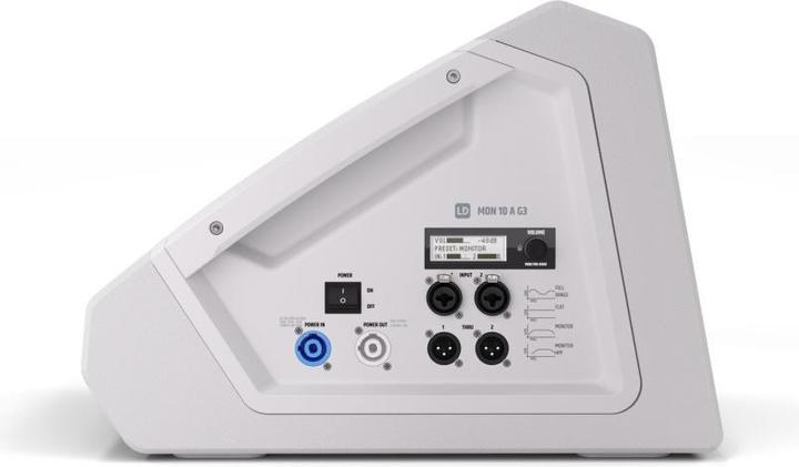Produktbild LD Systems MON 10 A G3 W - 10" aktiver koaxialer Bühnenmonitor, weiss (Aktiv)