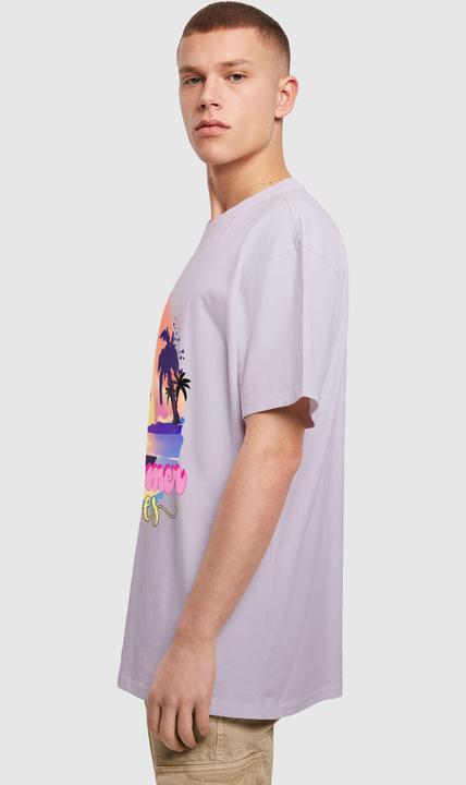 Immagine prodotto Merchcode T-shirt oversize Summer Vibes Sunset Heavy - 117175 (XS)