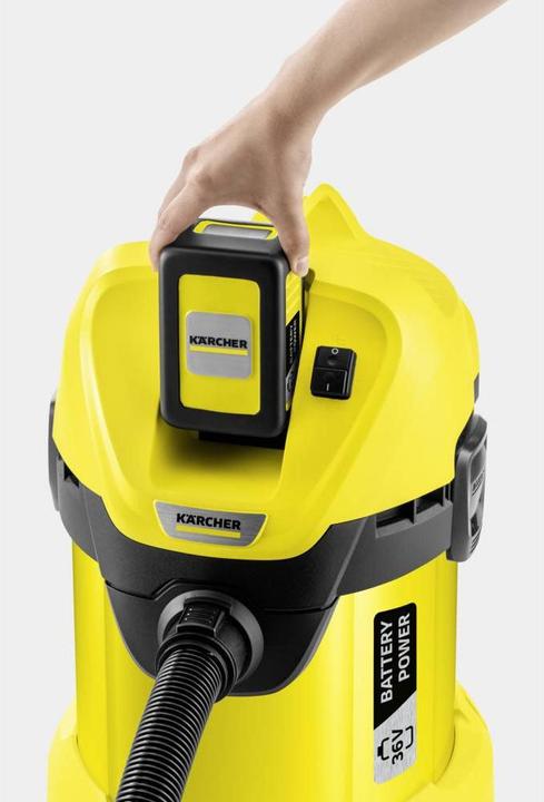 Actual product image Kärcher WD 3 Battery Set (Wet dry vacuum cleaner)