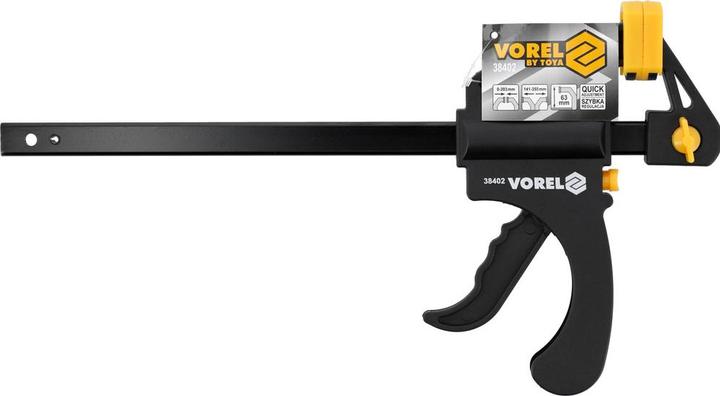Produktbild Toya Zimmermanns-Schnellspanner 200 mm (38402)