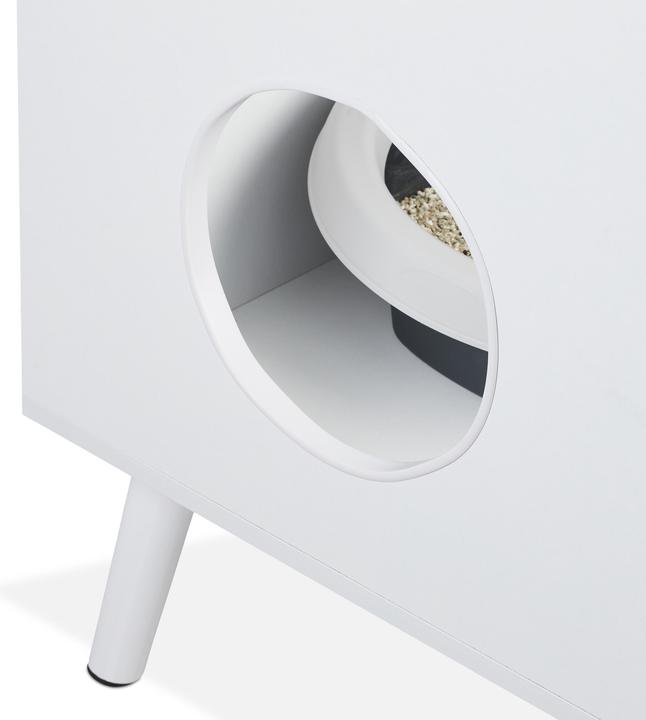 Actual product image Relaxdays Cat cabinet (Cat litter box closed)