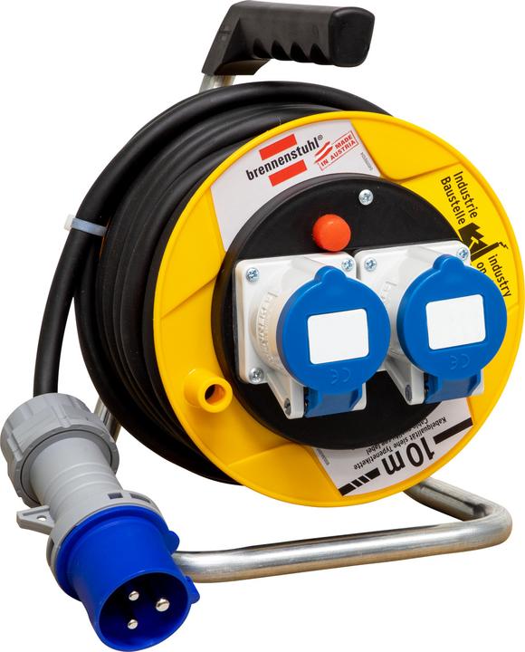 Actual product image Brennenstuhl Garant ST CEE 2 compact cable drum 10m H07RN-F 3G2,5 (10 m, 2.50 mm²)