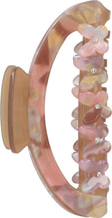 Actual product image Trisa Fashion Haarklemme Strass Braun meliert