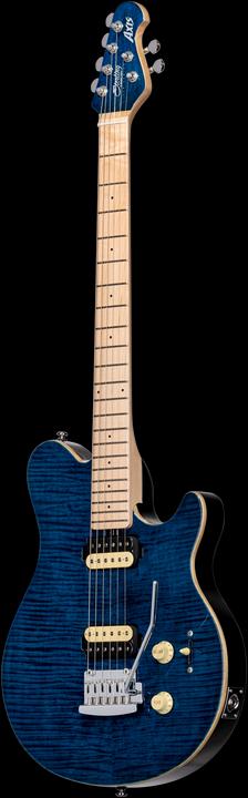 Produktbild E-Gitarre, S.U.B., Axis AX3, Flame Maple Veneer Top, Neptune (E-Gitarre, Maple, mahogany, Die-cast chrome)