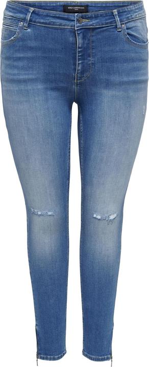 Produktbild Only Curvy CARKarla Reg Zipper Skinny Fit Jeans (W42/L32)