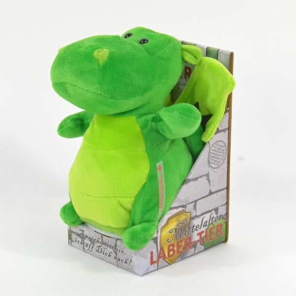 Immagine prodotto Kögler Drago babbling "Rupert", animale babbling con batterie, 17x17x20cm (20 cm)