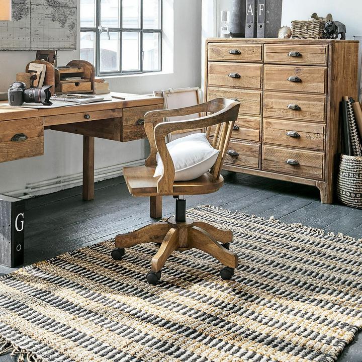 Image du produit Loberon Chaise de bureau Kerava marron