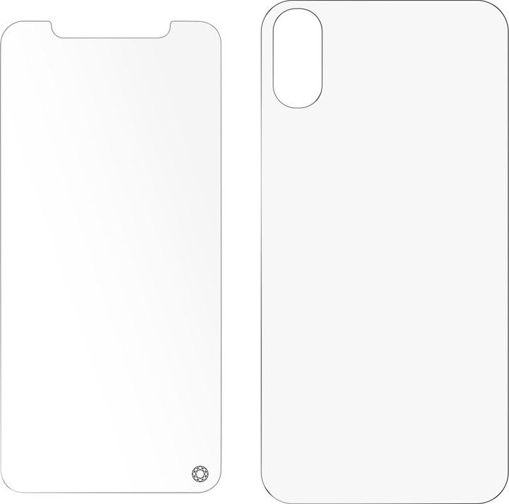 Produktbild Bigben Connected Displayschutz aus Glas (2 Stück, Apple iPhone XS Max)