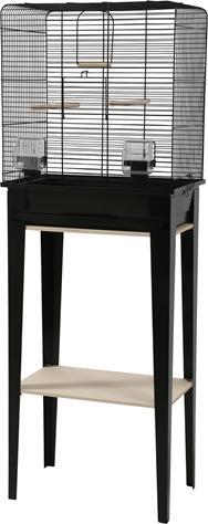 Produktbild Zolux Chic Loft M cage with stand, black