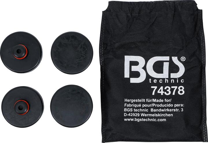 Image du produit BGS Jack Pad Blocks | pour Tesla Model 3, S, X, Y | 4 pcs.