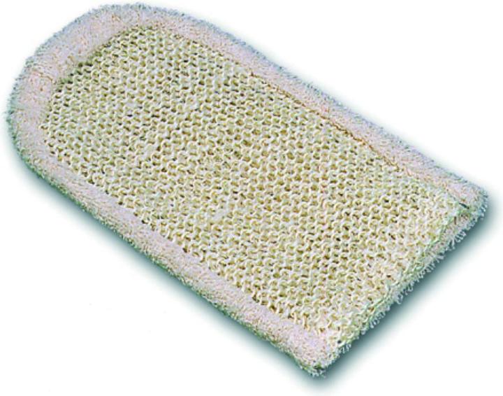 Massage glove sisal and terry