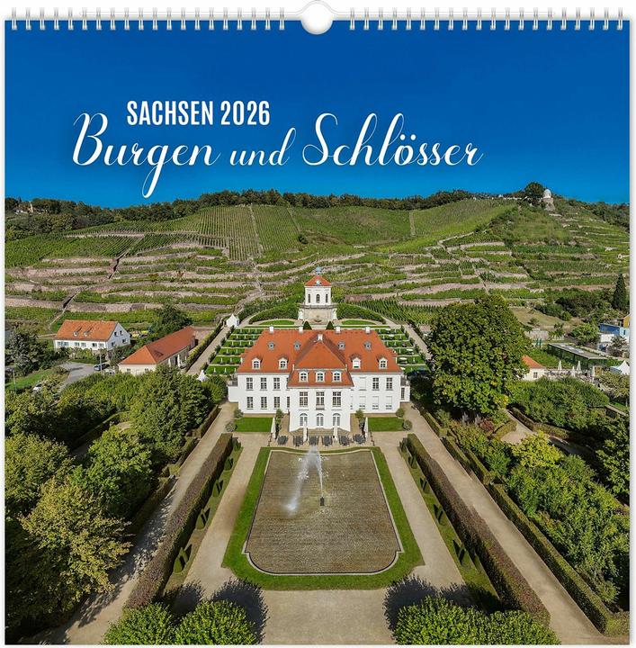 Actual product image Kalender Burgen und Schlsser Sachsen 2026 (30 x 30 cm, German)