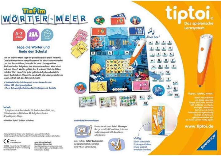 Produktbild tiptoi Tief im Wörter-Meer (Deutsch)