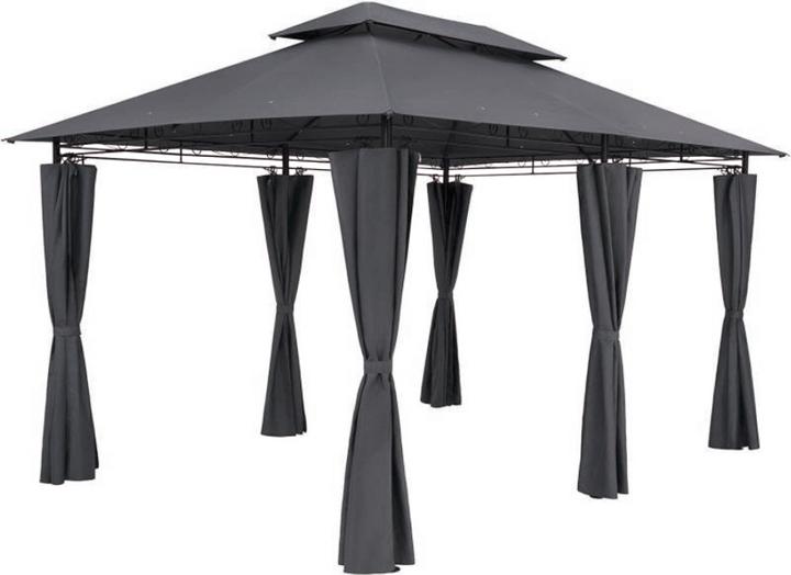 Produktbild Garden Pleasure Pavillon Moldau rechteckig, anthrazit (400 cm, 300 cm)