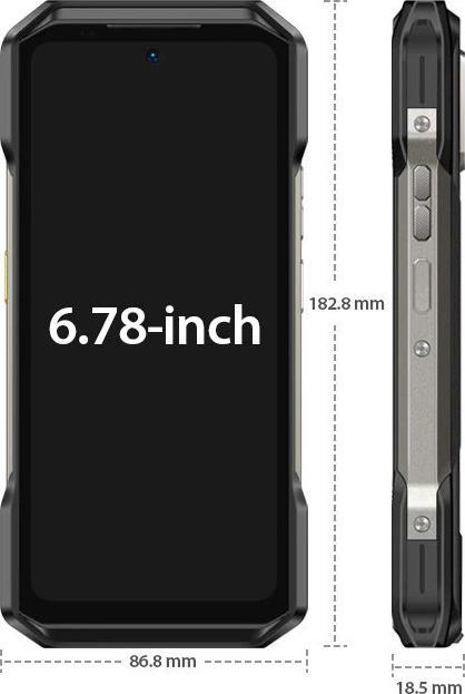 Immagine prodotto Ulefone Armor 27 Pro 12256gb Nfc Black (256 GB, Nero, 6.78", Doppia SIM, 50 Mpx, 5G)