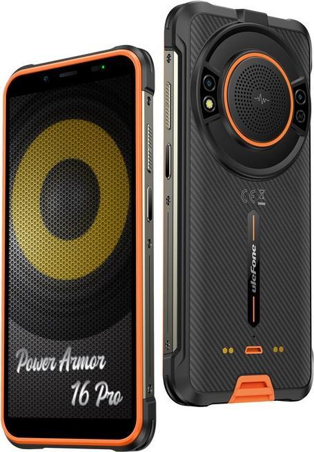 Image du produit Ulefone POWER ARMOR 16 PRO 4+64GB DS 4G ORANGE OEM (64 Go, Orange, 5.93", Double SIM, 16 Mpx, 4G)