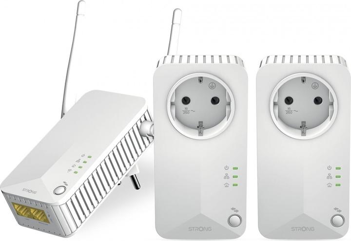 Immagine prodotto Strong Pacchetto triplo Powerline Wi-Fi 600 (600 Mbit/s)