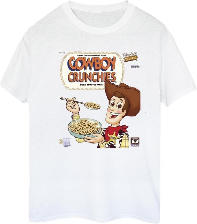 Immagine prodotto Disney Toy Story Woody Cowboy Crunchies Maglietta Ampia Donna (4XL)
