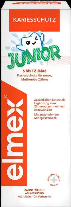 Actual product image Elmex Junior dental rinse (400 ml, Mouthwash)