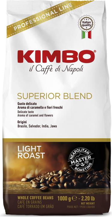 Image du produit Kimbo Mélange supérieur (1000 g, Torréfaction légère)