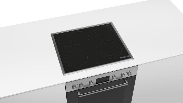 Produktbild Bosch Hausgeräte Einbau-Herd-Set, HEA513BR3 + NKN645GA2E, Einbau-Herd, Elektro-Kochfeld, HND411LR63