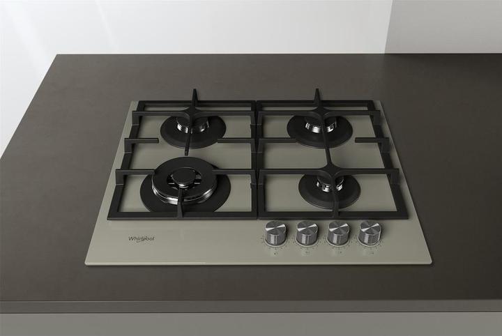 Actual product image Whirlpool Gas Hob AKTL 629/S 60 cm Silver Dawn