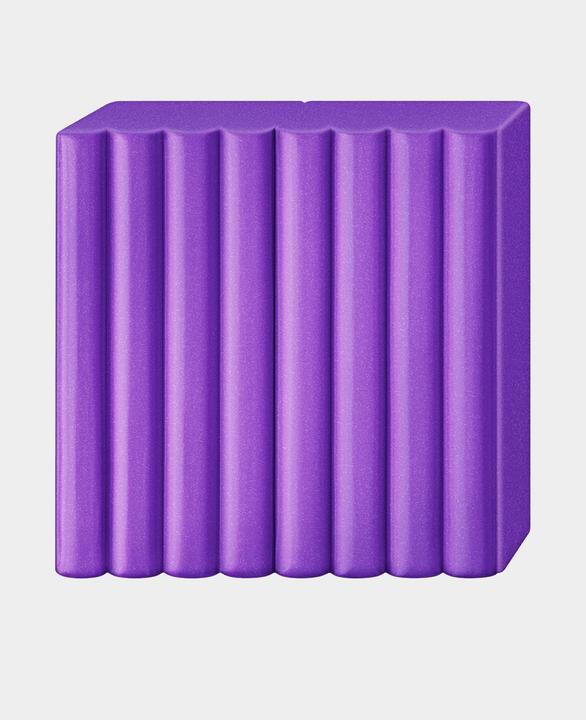 Actual product image Fimo Mod.masse effect purple metallic
