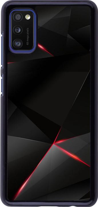 Actual product image PhoneLook Cover Black Red Lines (Samsung Galaxy A41)
