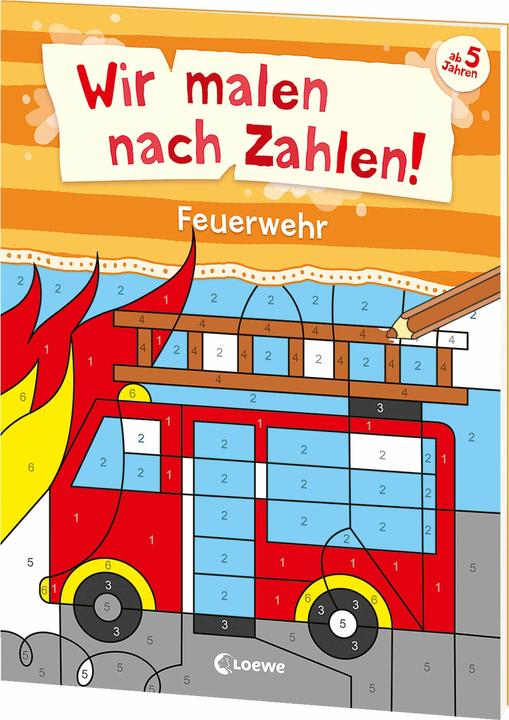 Actual product image Loewe We paint by numbers! - Fire brigade