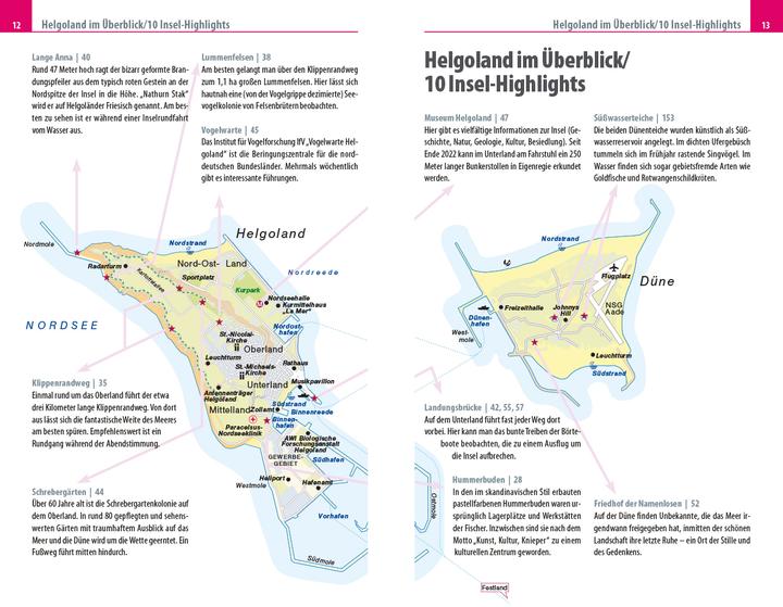 Actual product image Reiseführer Helgoland (German, Michael Narten, Nicole Funck, 2023)