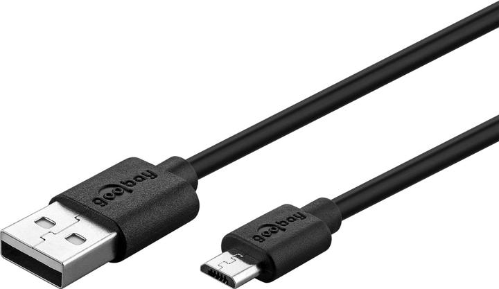 Immagine prodotto Goobay Doppio Caricabatterie USB-A con Cavo USB Micro (12 W)