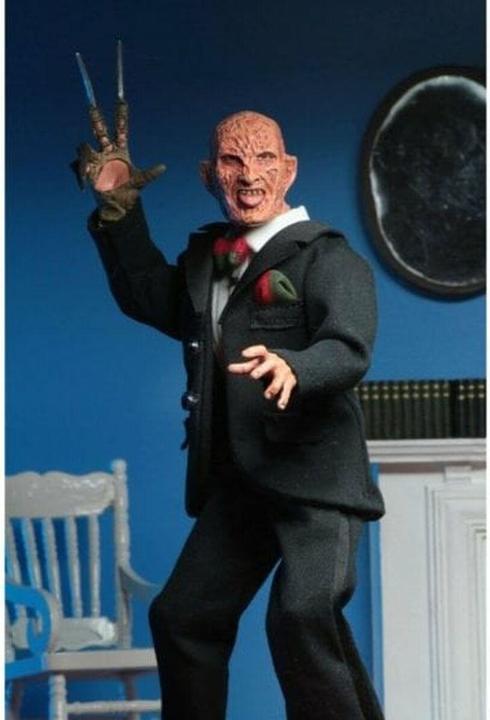 Actual product image Neca A Nightmare on Elm Street: Tuxedo Freddy 8 inch Clothed Action Figure
