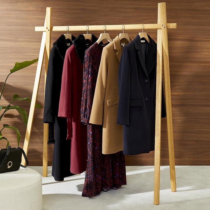 Actual product image Anne Weyburn Half-length coat with button fastening (36)
