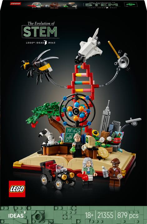 Produktbild LEGO Die Entstehung von MINT (21355, LEGO Ideas, LEGO Seltene Sets)