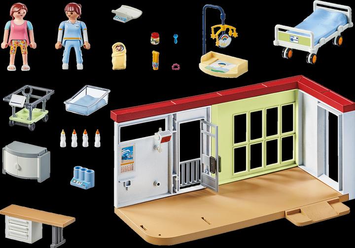 Actual product image Playmobil Maternity ward (71616, Playmobil Action Heroes)